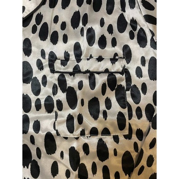 Be Wicked Silky Satin Dalmy 2 Pc. Pajama Set X LARGE (899) - Picture 7 of 7